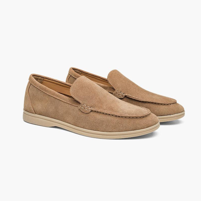 Camel Suede Loafer